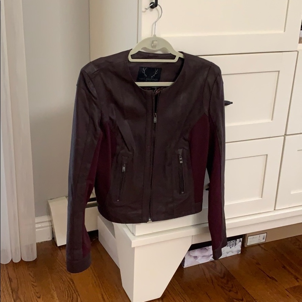 Leather jacket